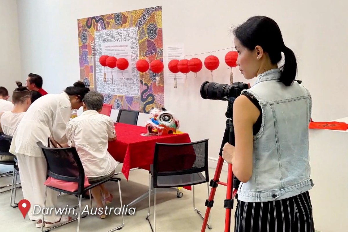 Behind the scenes on the CDU Confucius Institute Chinese New Year event