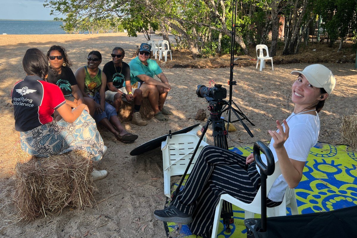 Behind the scenes on Strong Women Healthy Country